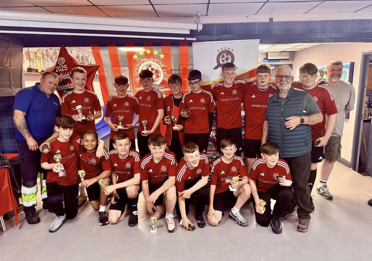 Proud to Support the Next Generation – Springfield Star Football Club